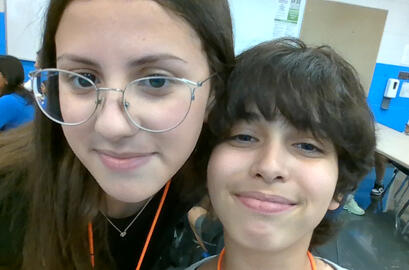A photo of me and a friend :D